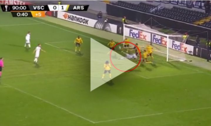 TAKIEGO GOLA strzelił Duarte na 1-1 z Arsenalem w LE! [VIDEO]